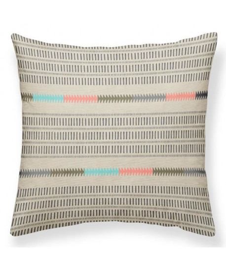 TODAY Coussin Canvas Hippie Chic  40x40 cm  Motif : lignes