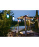 LEALIGHT Guirlande LED globes tricolores  12 V   9 m