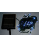 LEALIGHT Guirlande solaire  1,2 V  10 m  100 LED bleu