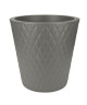 PURE Pot de fleurs Straight Crystal  37 cm  Gris ciment