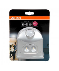 OSRAM Luminaire extérieur DoorLED Down  Gris  IP44  Piles fournies