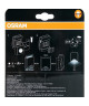 OSRAM Luminaire extérieur DoorLED UpDown  Gris  IP44  Piles fournies