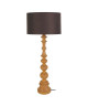 ANAIS Lampe a poser Bois de hetre 35x35x84 cm  Bois et creme