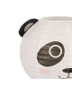 PANDA Suspension boule Japonaise  Ř 35 cm  Papier  Blanc et noir