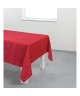 Nappe rectangulaire damassée Bubble  100% polyester  150x250 cm  Rouge