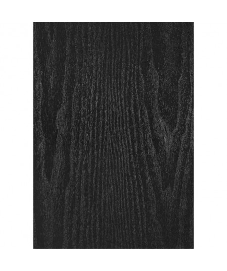 ALKOR Film adhésif décoratif imitation bois  200x67,5 cm  Noir