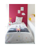 TODAY Parure de couette en coton Happy Miss Bunny  140 x 200 cm