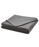 TODAY Pack SKANDI  Parure coton 220x240 cm  1 plaid polaire 125x150 cm Gris anthracite