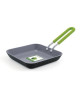 GREENPAN 3 poeles Les Minis : poele carré 12.5 cm  poele grill 12.5 cm et poele grill 12.7 cm  Tous feux sauf induction