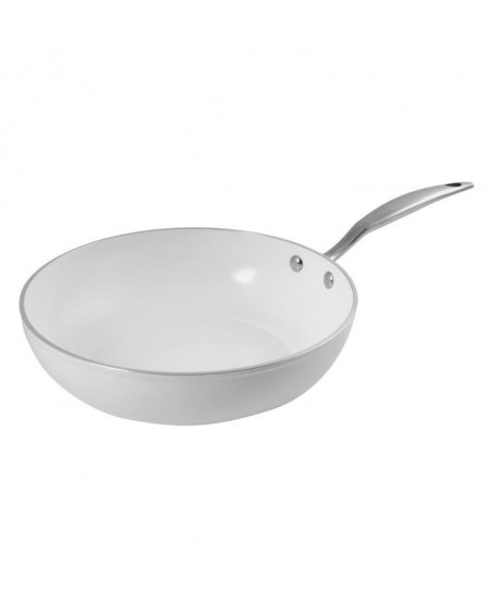 SITRAM Poele Hegoa  Ř 20 cm  Aluminium forgé  Blanc