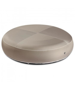 OUTDOOR AIR CONCEPT Pouf  XXL gonflable  Ř 160 x 35 cm  Gris taupe