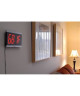 Réveil malentendant GEEMARC  BD 4000 Horloge LED  Grand affichage de la date, heure et température