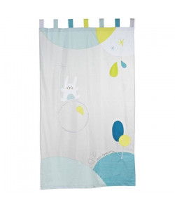 SAUTHON BABY DECO  Rideau Pattes Bébé 105 x 180 cm Patachon