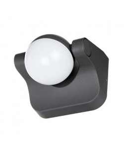 OSRAM Spot extérieur LED Endura Style Sphere  8W équivalent a 48W  Rotation 180  Gris anthracite