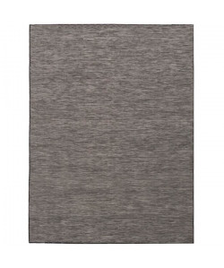 SUNDANCE Tapis intérieur et extérieur en polypropylene  120x160 cm  Gris et noir  Recto et verso