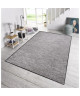 SUNDANCE Tapis intérieur et extérieur en polypropylene  120x160 cm  Gris et noir  Recto et verso