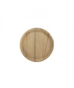 ECO DESIGN A2115A Assiette ronde en bois ACACIA  15x15 cm