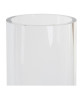 Vase en verre  10 x 16 cm  Transparent