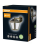 OSRAM Applique extérieur Endura Classic Tradition Down Alu  E27  Noir et Gris