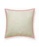 TODAY Coussin Canvas Hippie Chic en velours  50x50 cm  Orange papaye