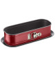 TEFAL Moule a cake Delibake en acier  Ř 30 x 11 cm  Rouge et gris  Avec charniere