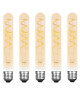 XQLITE Lot de 5 ampoules filament LED E27 tube 2,5 W équivalence 15 W XQ1710