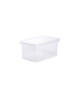 EDA PLASTIQUE Boîte de rangement Funny Box 4 L  Naturel  25,5 x 18 x 12,7 cm