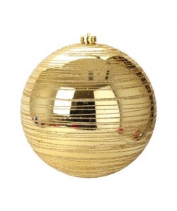 Boule de Noël or diametre 20 cm