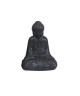 HOMEA Bouddha en céramique 17x13xH25 cm gris