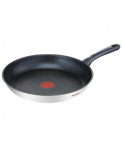 TEFAL Poele Dailycook en inox  Ř 24 cm  Tous feux dont induction