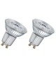 OSRAM Lot de 2 Ampoules Spots LED PAR16 GU10 2,6 W équivalent a 35 W blanc chaud