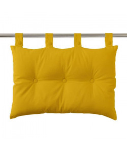 TODAY Coussin tete de lit 100% coton  50 x 70 cm  Jaune safran