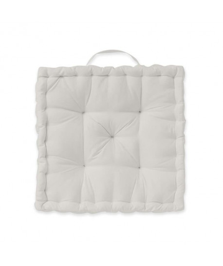 TODAY Coussin de sol 100% coton  40 x 40 cm  Blanc ivoire