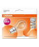 OSRAM Ampoule filament LED B22 2 W équivalent a 25 W blanc chaud