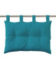 TODAY Coussin tete de lit 100% coton  50 x 70 cm  Bleu mer du Sud