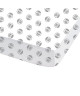 PSG Drap Housse Third 100% coton  140x190 cm  Blanc