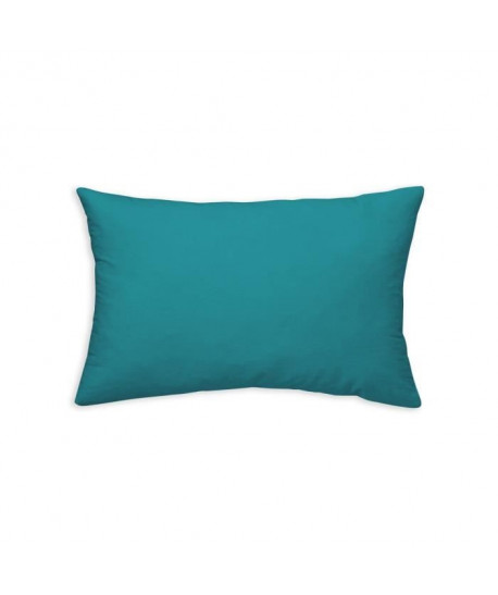 TODAY Coussin déhoussable 100% coton  30 x 50 cm  Bleu mer du Sud