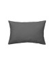 TODAY Coussin déhoussable 100% coton  30 x 50 cm  Gris canon de fusil