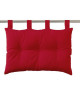 TODAY Coussin tete de lit 100% coton  50 x 70 cm  Rouge pomme d\'amour