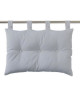 TODAY Coussin tete de lit 100% coton  50 x 70 cm  Gris zinc