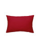 TODAY Coussin déhoussable 100% coton  30 x 50 cm  Rouge pomme d\'amour