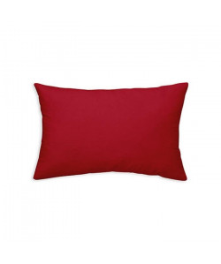 TODAY Coussin déhoussable 100% coton  30 x 50 cm  Rouge pomme d\'amour