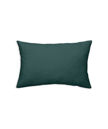 TODAY Coussin déhoussable 100% coton  30 x 50 cm  Vert émeraude