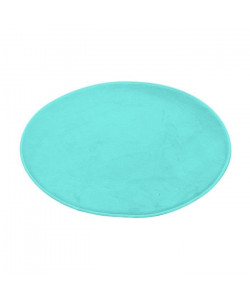 Tapis de bain rond microfibre Ř 60 cm Vert menthe