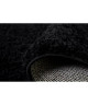 ASMA Tapis de salon Shaggy  Style berbere  100 x 150 cm  Noir  Poils longs