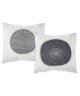 TODAY Pack MASSAi  Parure coton 220x240 cm  1 plaid moelleux 125x150 cm Bronze