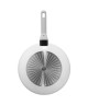 BERNDES Sauteuse 079758 PERFECT  VEGGIE  Noir et blanc  Ř 24 cm  Tous feux dont induction