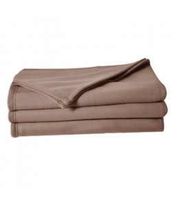 Couverture polaire Polfirst  100% polyester 250g/m˛  Taupe  150 x 220 cm