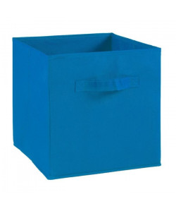 COMPO Tiroir de rangement  Tissu  27 x 27 x 28 cm  Bleu électrique