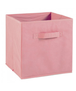 COMPO Tiroir de rangement  Tissu  27 x 27 x 28 cm  Vieux  rose